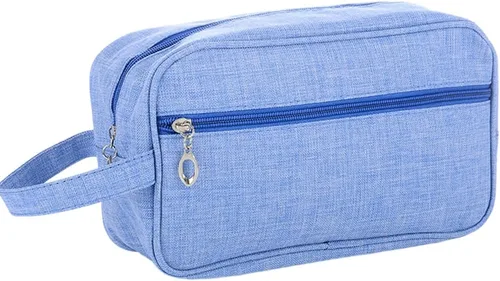 Miniatura 9 de Trawila Neceser de viaje para mujeres y hombres, organizador de maquillaje para cosméticos, artículos de tocador, herramientas de cepillos, Negro