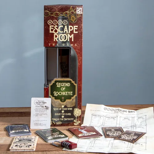 Miniatura 6 de Boxer Gifts Escape Room Game - Caja de rompecabezas de botella de vino para adultos, regalos inusuales para hombres y mujeres