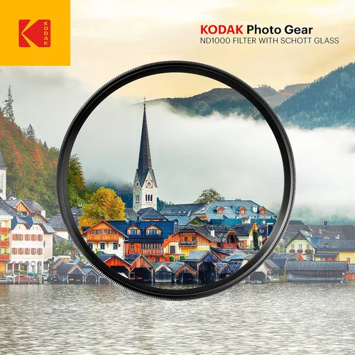 Miniatura 2 de KODAK Filtro Schott Glass IR de 2.638 in de densidad neutra 1000 Super Slim Impermeable Pulido Nano Multi-Coated 16 capas Previene