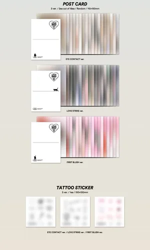 Miniatura 4 de KEP1ER LOVESTRUCK! The 4th Mini Album LOVE STRIKE Ver. K-POP SEALED