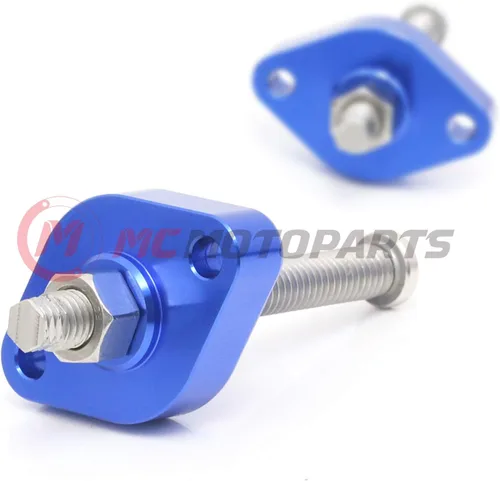 Miniatura 7 de MC MOTOPARTS CNC ajustable HP Manual Cam cadena tensor para Yamaha WR450F + WR250F + FZS1000 Fazer + YZF R1 + YZ250FX, Negro