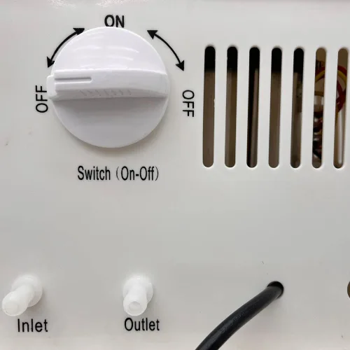 Miniatura 7 de INTBUYING Bomba de vacío de agua circulante de 110V 15L Aspirador de chorro de agua de laboratorio para química y evacuación de aire, bomba de vacío