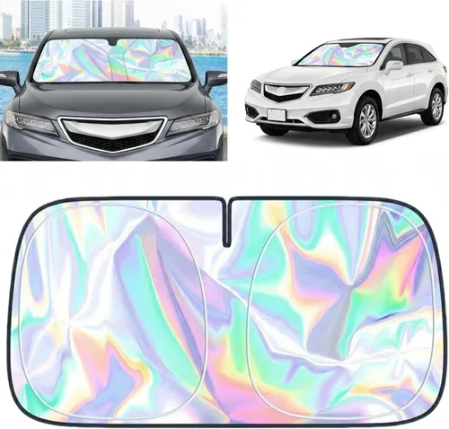 Miniatura 142 de Parasol para parabrisas Honda HR-V 2023-2025 – Cubierta plegable para parabrisas para accesorios HRV Protege el coche de los rayos solares