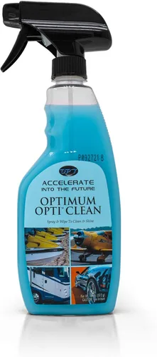 Optimum Opti-Clean - Lavado sin agua y protección, listo para usar, spray limpiador de autos sin agua y protección polimérica (17 oz)