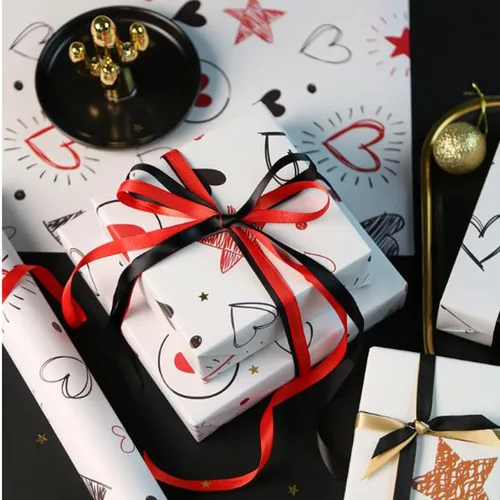 Miniatura 7 de Cinta de satén sólida de 3/8 pulgadas, cinta de satén roja de doble cara para manualidades, envoltura de regalos, recuerdos de fiesta, baby shower