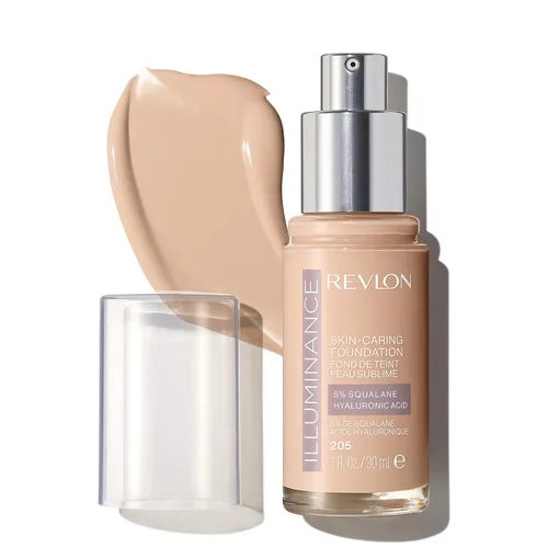 Miniatura 24 de Revlon Illuminance - Base líquida para el cuidado de la piel, ácido hialurónico, fórmula hidratante y nutritiva con cobertura media, bronceado claro