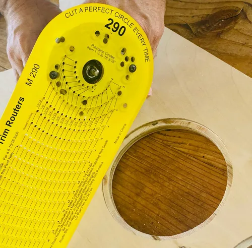 Miniatura 6 de Jasper 290 Circle Jig - Revista de madera grado A (solo grado A) 268 círculos de 1½"-18 3/16" Modelos estándar y PRO Enrutadores inalámbricos