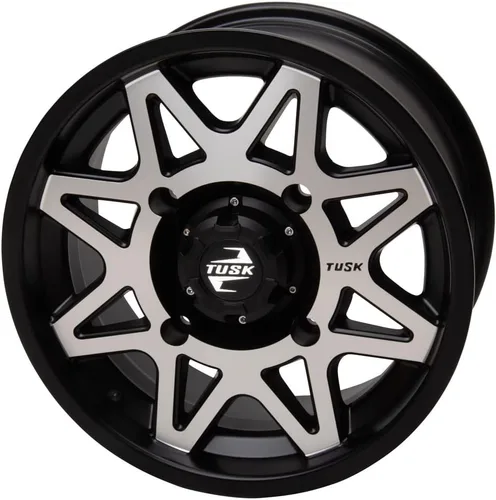 4/137 Tusk Tintic Wheel 15x7 5.0 + 2.0 mecanizada/negra para CAN-AM Maverick X3 X RS Turbo RR Smart-Shox 72 pulgadas 2021-2022