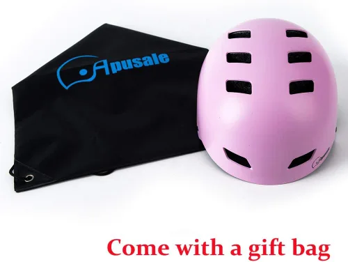 Miniatura 4 de Casco para bicicleta y patineta, ajustable y multideporte para patines y scooter, 3 tallas para adultos, jóvenes, niños y bebés Rosa