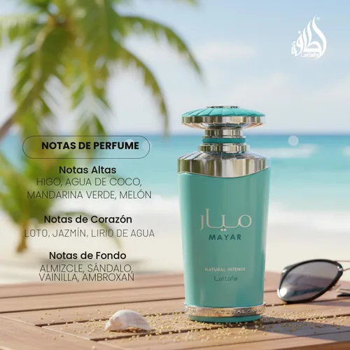 Miniatura 4 de Lattafa Mayar Natural Intense Eau de Parfum Spray para mujer, 3.4 onzas
