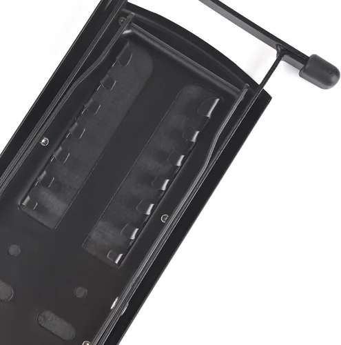 Miniatura 4 de Reposapiés ajustable para pedicura, reposapiés de belleza para pedicura, spa de pies, salón de uñas, negro, plástico ABS, acero inoxidable