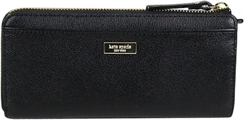 Miniatura 2 de Kate Spade Alice Court Nisha Bow Zip Around Wallet Negro