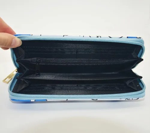 Miniatura 2 de Cartera larga Sanliou, Gatito azul, Cqb-kitty 5b