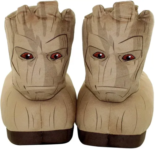 Miniatura 4 de Pantuflas Marvel de Happy Feet Pantuflas con licencia oficial para niños y adultos Pantuflas de personaje de superhéroe para niños, niñas, hombres