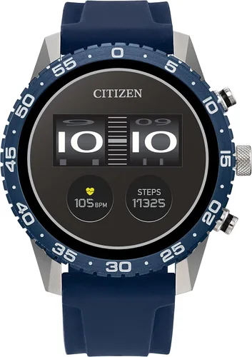 Miniatura 9 de Citizen CZ Smart PQ2 reloj inteligente deportivo de 44mm con aplicación YouQ con AI IBM Watson® y investigación de la NASA, Wear OS de Google