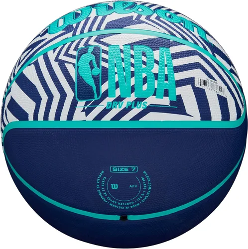 Miniatura 6 de WILSON NBA DRV Plus Dazzle Camo - Baloncesto para exteriores, índigo/verde azulado, tamaño 7-29.5 pulgadas Dazzle Camo Indigo/Verde azulado