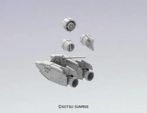 Miniatura 3 de Bandai Hobby Builders Parts HD MS Marine 01 Figura de acción