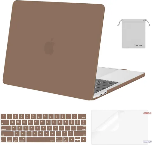 Miniatura 41 de MOSISO - Carcasa rígida de plástico, cubierta de teclado, protector de pantalla y bolsa de almacenamiento para MacBook Pro 13 pulgadas/33 cm Azul