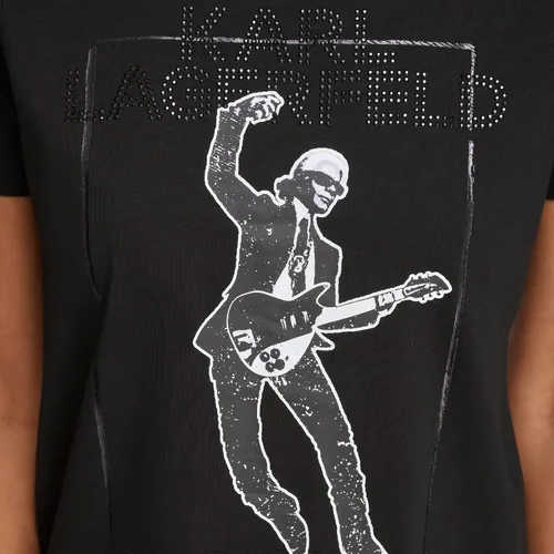 Miniatura 2 de Karl Lagerfeld Paris Women's Logo Tee Top