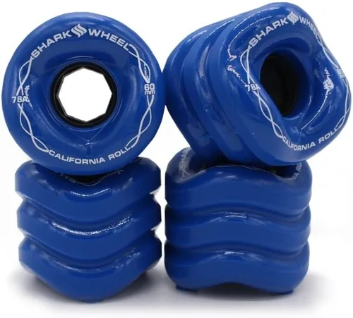 Miniatura 11 de Shark Wheel 60 mm ruedas para Longboard de crucero, Fórmula DNA, juego de 4 ruedas