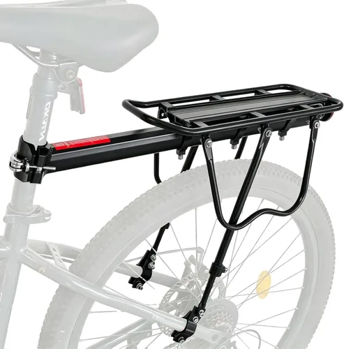 Miniatura 10 de Rear Bike Bicycle Cargo Rack, Aluminum Alloy Rear Bike Pannier Rack for Back of Bike Carrier Rack with Quick Release Mountain Road Bicycle Rear