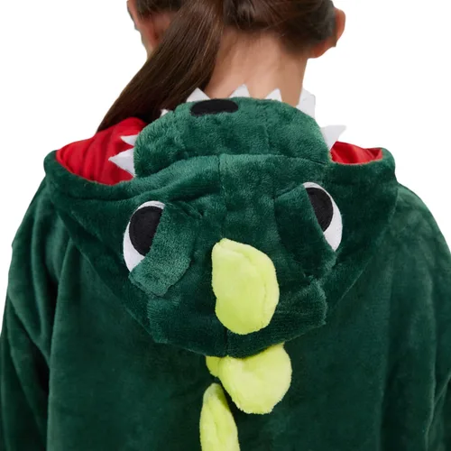 Miniatura 2 de Shiny Unicorn Pijama unisex de una pieza para adultos, disfraz de Halloween y Navidad