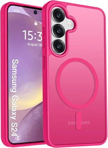 Miniatura 125 de Funda para teléfono Google Pixel 9 Pro XL, Compatible con Magnético, Protección contra Caídas de Grado Militar Translúcida Mate Resistente a Golpes