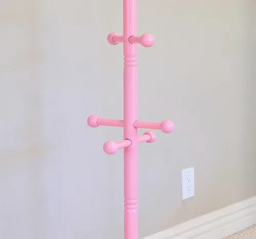 Miniatura 8 de Frenchi Home Furnishing - silla de metal plegable, para niños, Cereza, Rosado