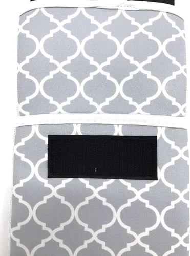 Miniatura 4 de Wanty Funda para alisadores de cabello con cierre, soporte de neopreno para rizador de hierro plano, funda de viaje, funda de viaje, funda de bolsa
