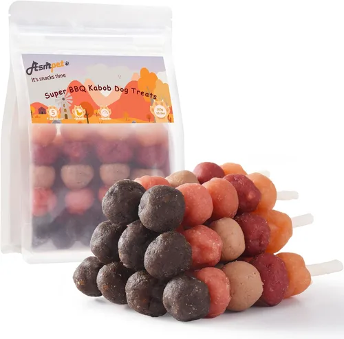 Miniatura 8 de Golosinas para perros masticables sin cuero crudo Real pollo hueso calcio bocados, dientes limpios aliento fresco golosinas de entrenamiento