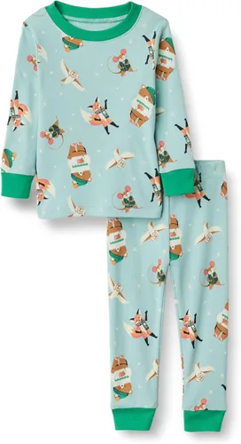 Amazon Essentials Babies, Toddlers and Boys' Snug-Fit Cotton Pajama Set, Multipacks
