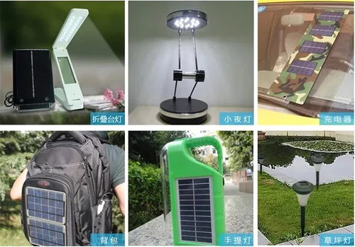 Miniatura 6 de Sunnytech 1pc 3W 12V 250ma Mini módulo de panel solar pequeño DIY polisilicio solar epoxi célula cargador B047