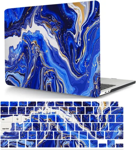 Miniatura 35 de Funda protectora compatible con MacBook Pro de 14 pulgadas 2021 M1 Pro/Max modelo A2442, carcasa rígida de plástico para laptop con cubierta