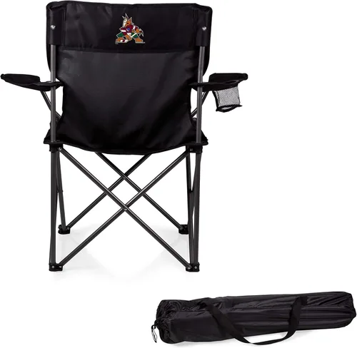 Miniatura 3 de PICNIC TIME NHL PTZ Silla de campamento, silla de picnic, silla de playa con bolsa de transporte, (negro)