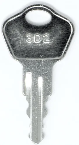 Miniatura 3 de Llaves de repuesto para Sentry Safe 1100 y 1170. 3A2, 3B2, 3C2, 3D2, 3E2, 3F2, 3G2, 3H2, 3J2, 3K2, 3M2, 3N2, 3P2, 3Q2, 3R2, 3S2, 3T2, 3U2 (3E2)