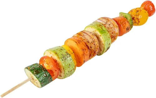 Miniatura 22 de Restaurantware Robata - Pinchos para asar de 8 pulgadas, 100 pinchos de alta resistencia, pinchos de bambú desechables congelables para verduras