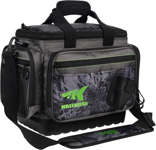Miniatura 14 de KastKing Bolsas de equipo de pesca y aparejos - Bolsas de pesca resistentes al agua salada - Bolsas de almacenamiento de aparejos de pesca