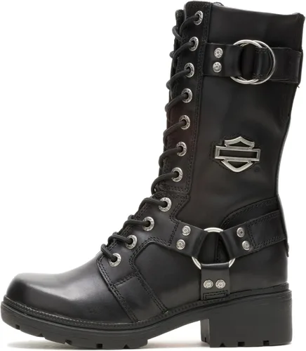 Miniatura 7 de HARLEY-DAVIDSON FOOTWEAR - Botas casuales de cuero Eda para mujer