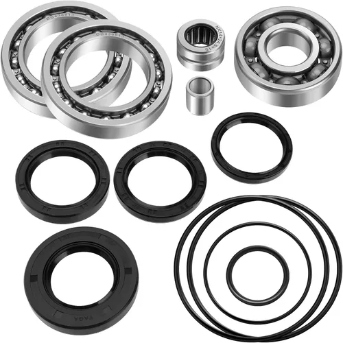 JAVIK Kit de sellos de rodamientos diferencial trasero para Honda FourTrax 300 TRX300 TRX300FW 2x4 4x4 1988-2000, OEM # 91051-HC4-003 91271-HC4-004
