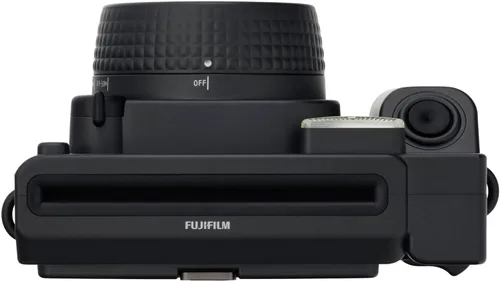 Miniatura 6 de Fujifilm Instax Wide 400 Cámara de película instantánea (negro) Paquete con funda de transporte compatible con estilo vintage + paño de limpieza