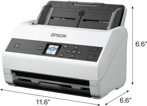 Miniatura 3 de Epson Workforce DS-970 Sheetfed Scanner - 600 dpi Óptico, Color blanco