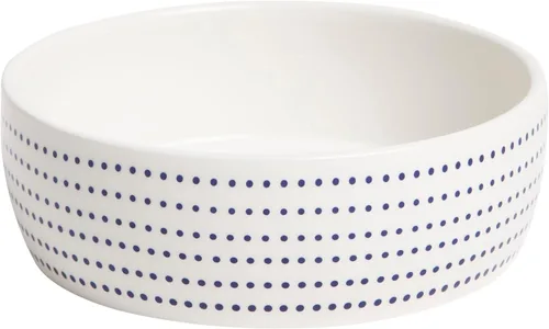 Miniatura 14 de Pearhead Ceramic Bone Appétit - Cuenco para perros, capacidad para 2 tazas, plato de gres para alimentos y agua, comedero para mascotas gris y Tazón