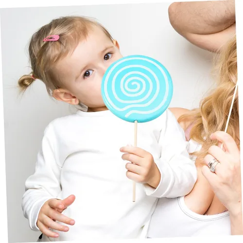 Miniatura 7 de Homoyoyo Juguetes para niños – Accesorios para fotos de piruletas a granel accesorios de fotografía de dulces – Imitación y simulación