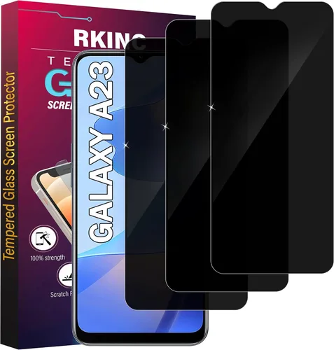 Miniatura 35 de RKINC Protector de pantalla [paquete de 4] para Samsung Galaxy A12 / Galaxy A02S / A12 Nacho, protector de pantalla de vidrio templado, 0.013 in