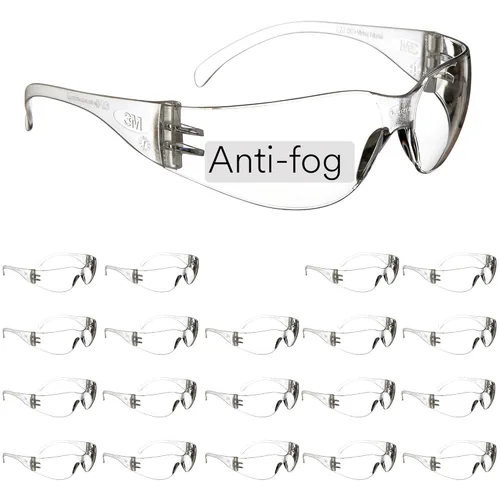 3M Virtua gafas de protección, varios colores, N/A, Transparente, 20