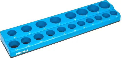 Miniatura 3 de NEIKO 03975A - Soporte magnético para llaves de tubo, unidad de 1/2 pulgadas, bandeja para llaves de tubo de 25/64 a 1.06 pulgadas SAE, organizador
