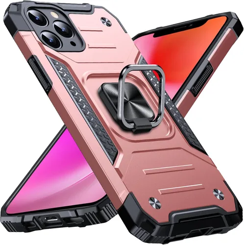 Miniatura 106 de Anqrp Funda resistente para iPhone 6/7/8/SE/SE2 con soporte de anillo mejorado y agarre, grado militar, a prueba de golpes, resistente y robusta