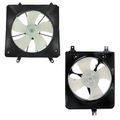 Miniatura 38 de TRQ Conjunto de ventilador de refrigeración del radiador CH3115205 compatible con Jeep Renegade 2019-2021