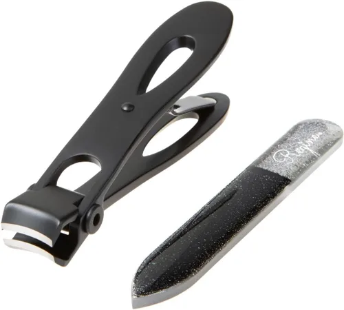 Miniatura 2 de Juego de 3 limas de uñas de vidrio resistentes profesionales con kit de estuche, herramientas reutilizables de manicura y pedicura de uñas