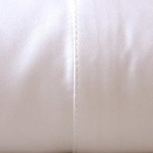 Miniatura 5 de Juego de sábanas de algodón orgánico 100% puro, 4 piezas, sin químicos, transpirable, color blanco, comodidad sensual (tamaño matrimonial)
